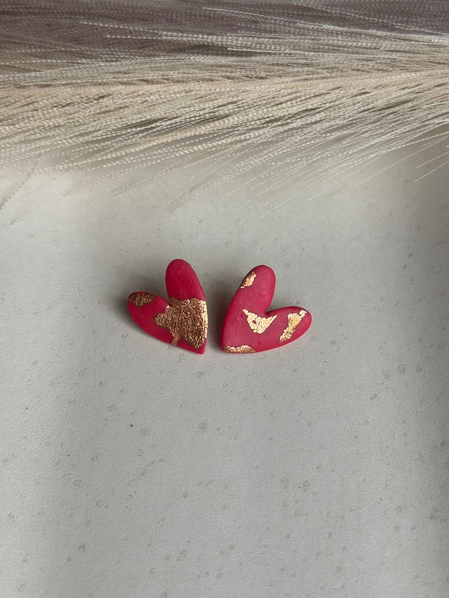 Aros AURA PETIT - Fucsia Dorado - Nura