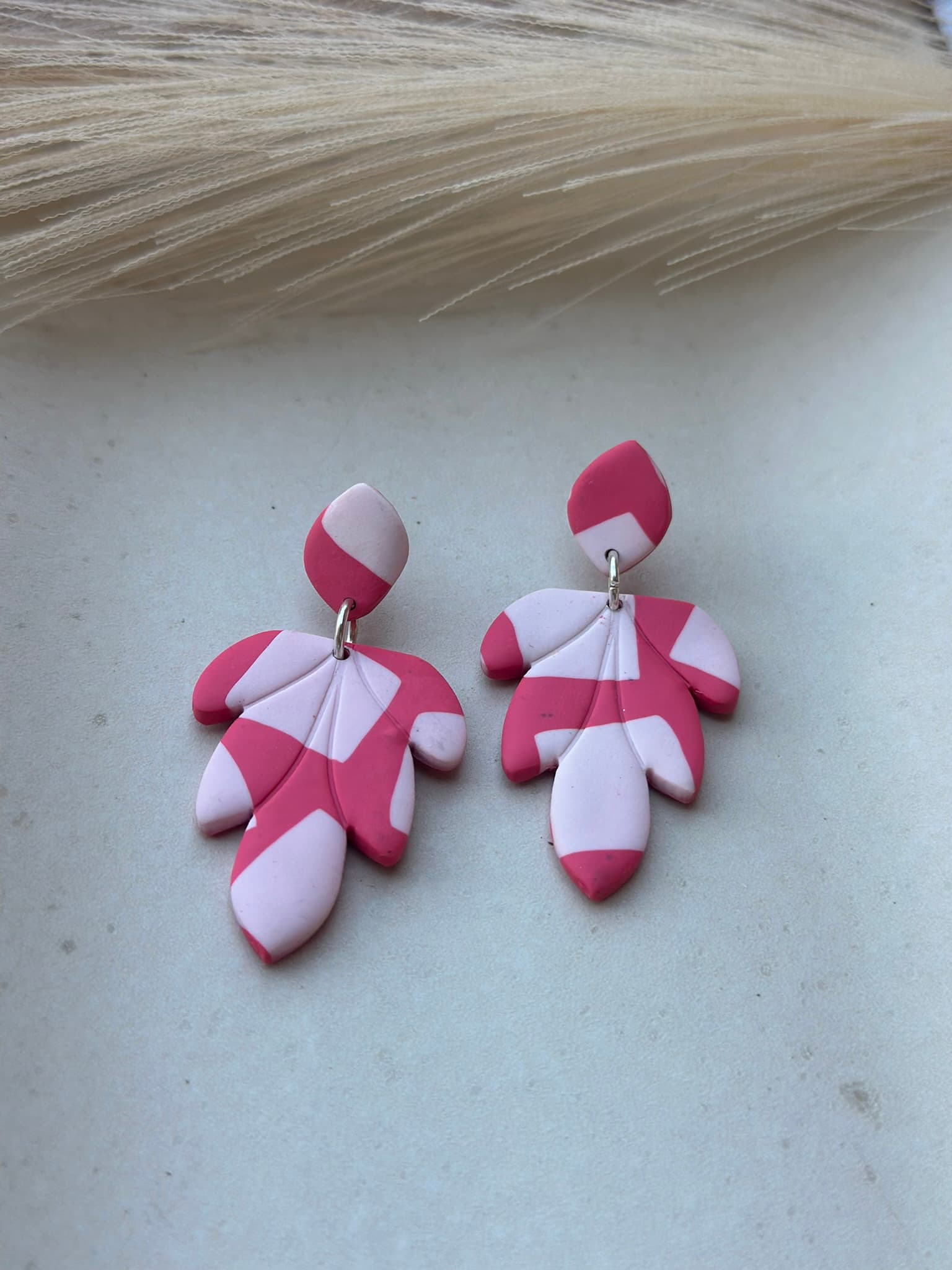 Aros VIENTO - Rosado Pastel - Nura