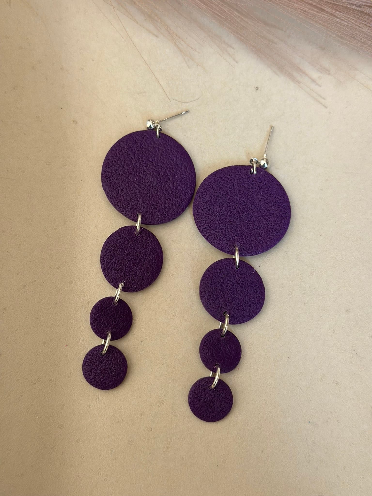 Aros ESTELA - Morado - Nura