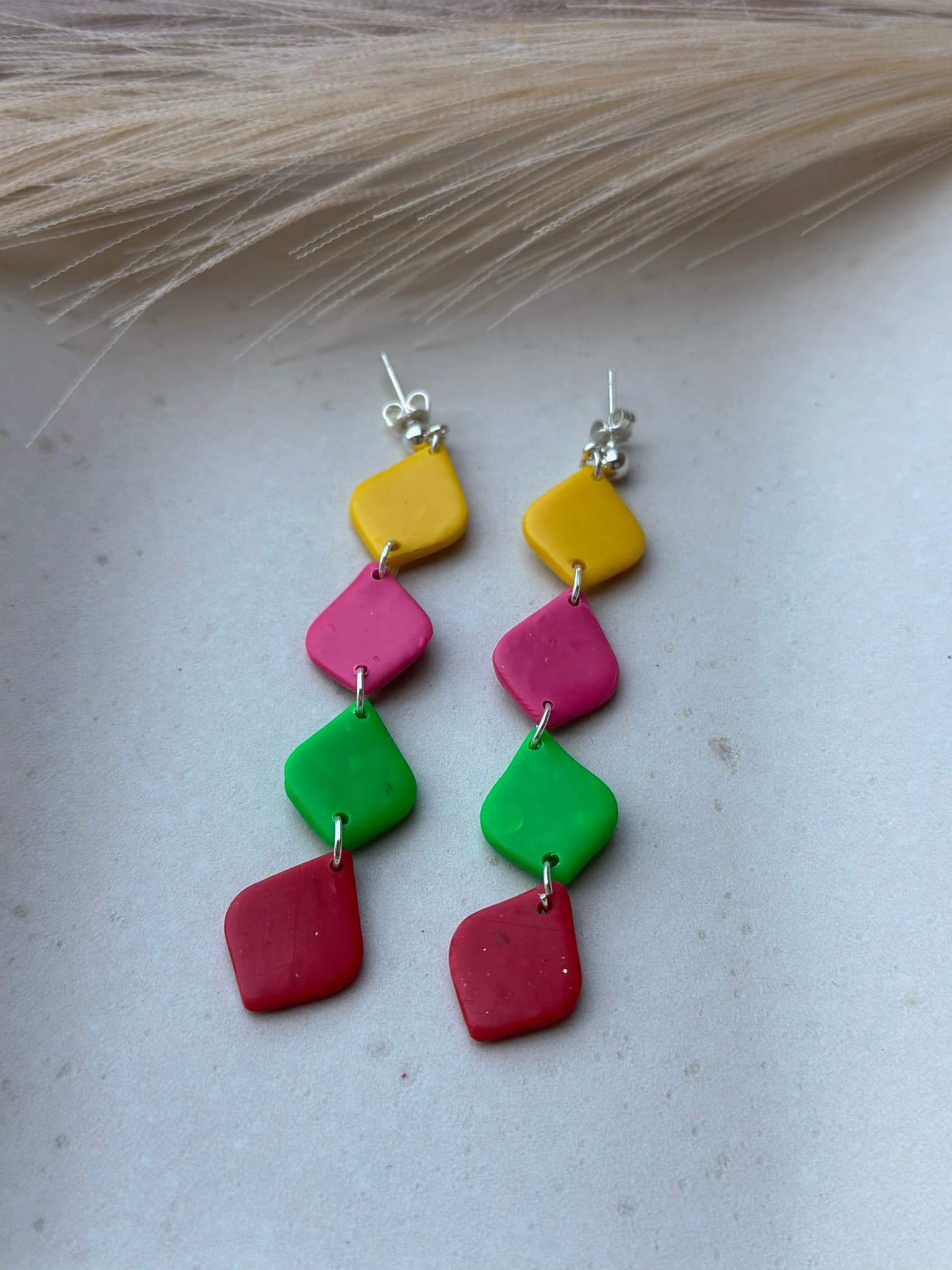 Aros ARENA - Multicolor AmarilloRosa - Nura