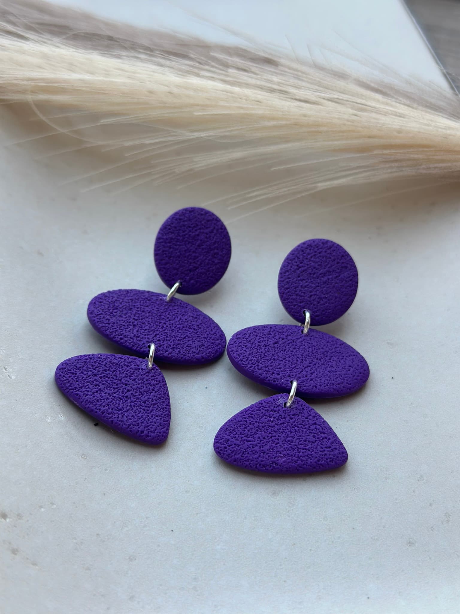 Aros MENTA - Morado - Nura