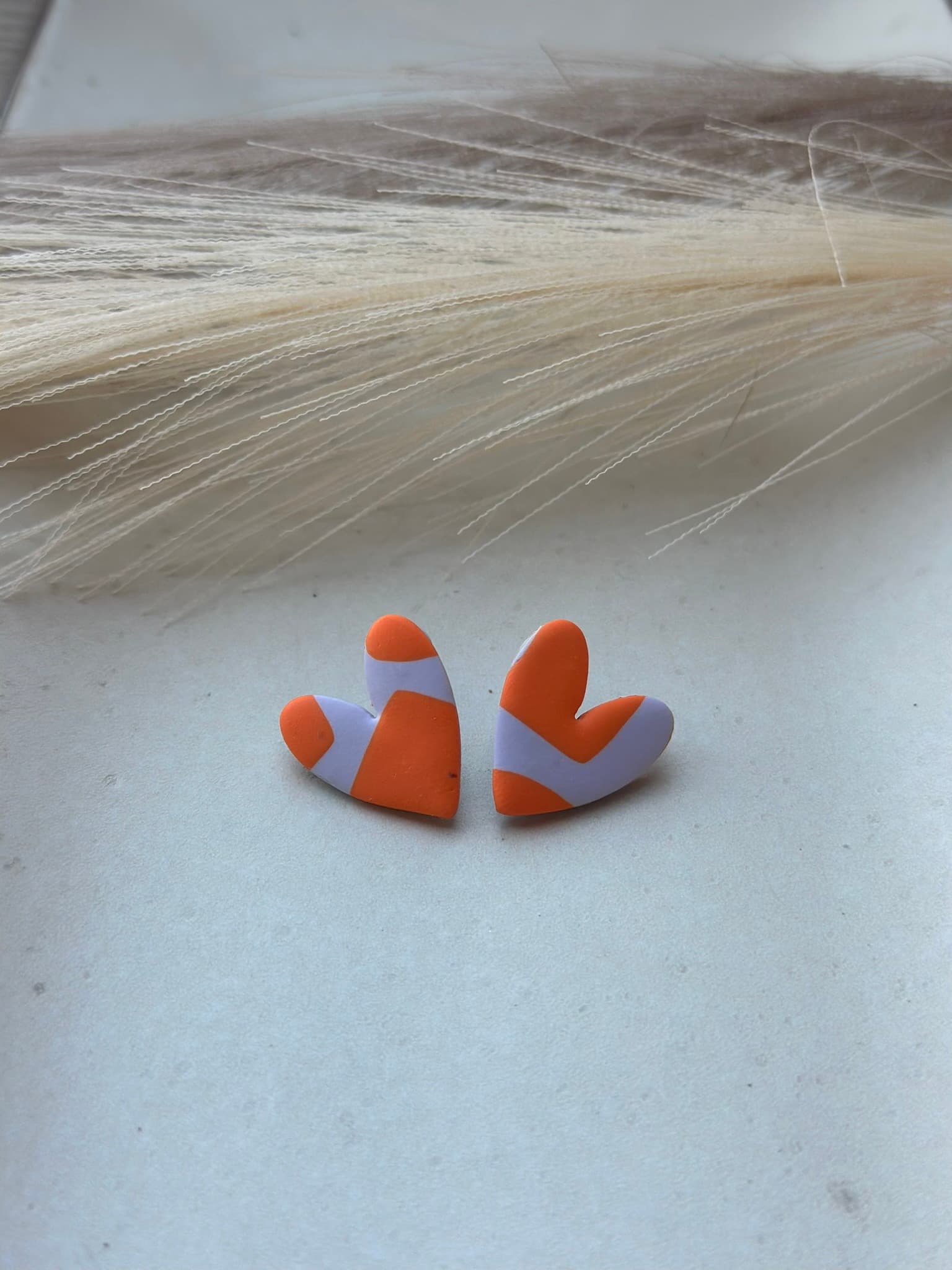 Aros AURA PETIT - Lila Naranjo - Nura