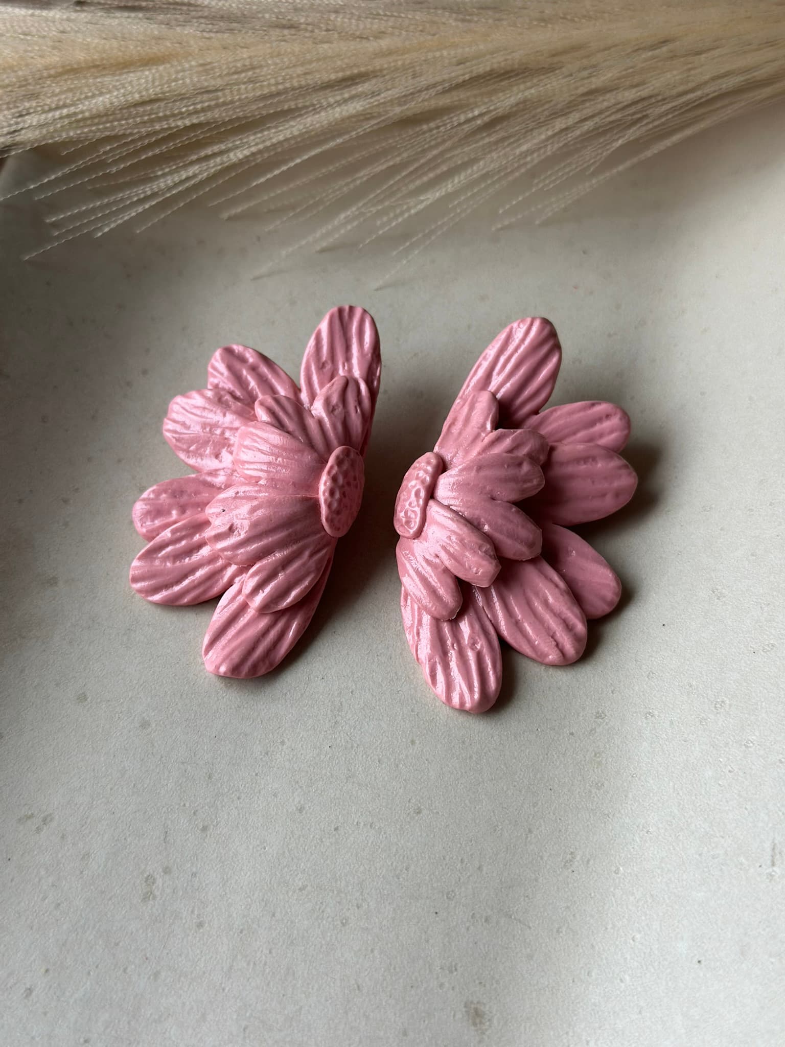 Aros PETALO DOBLE - Rosado - Nura