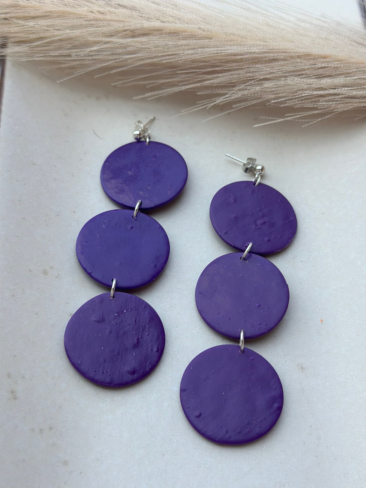 Aros CIELO - Morado - Nura