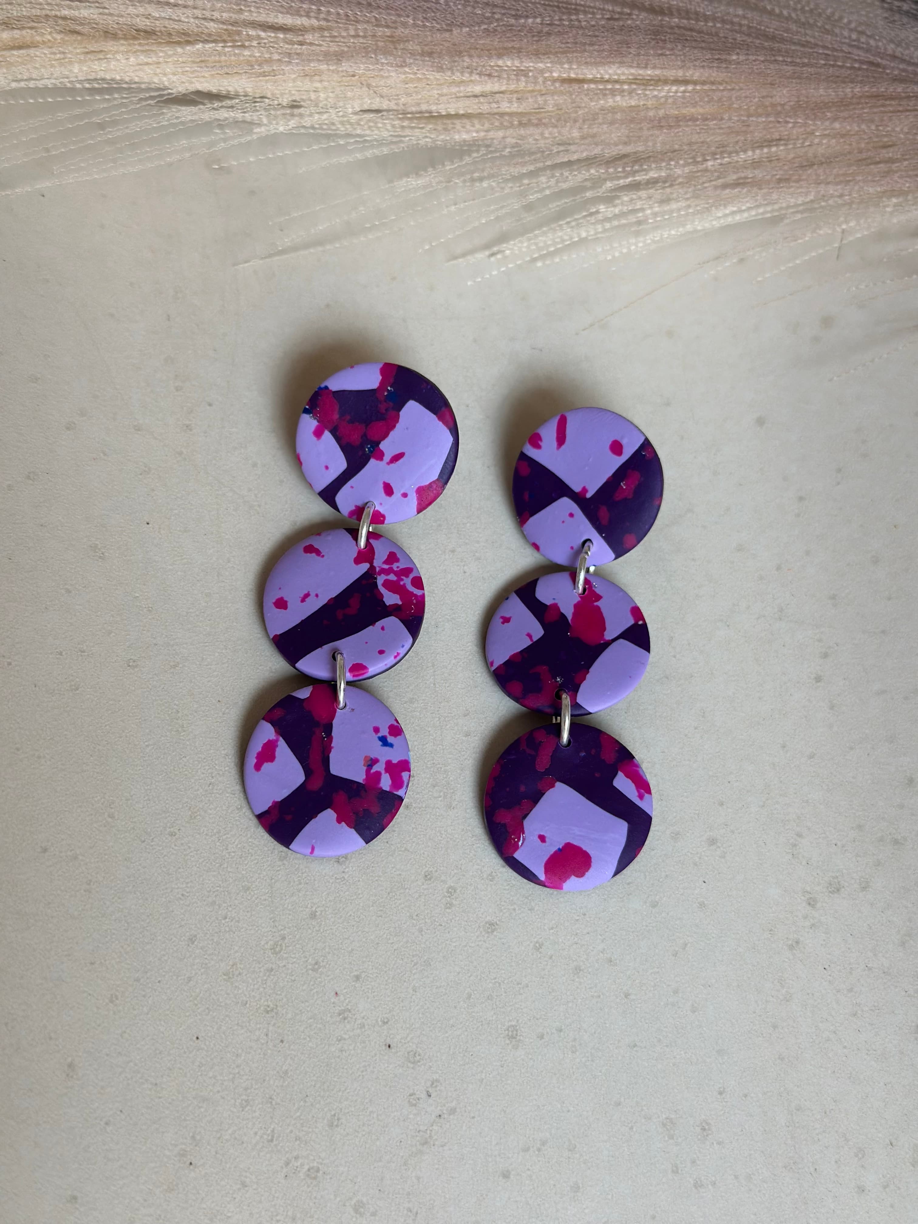 Aros BRUMA - Morado - Nura