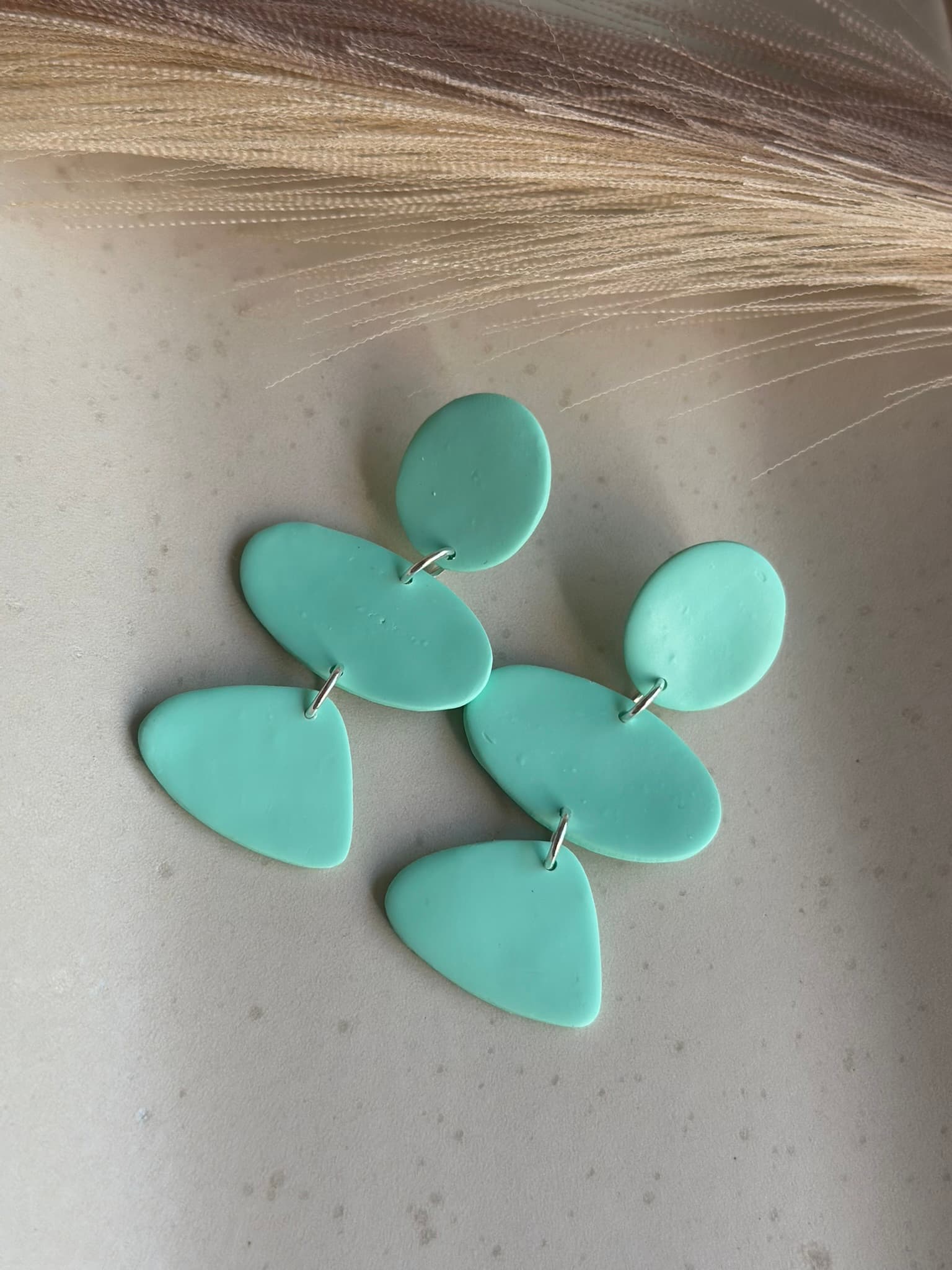 Aros MENTA - Verde Agua - Nura